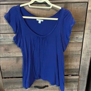 American Eagle very short sleeve top